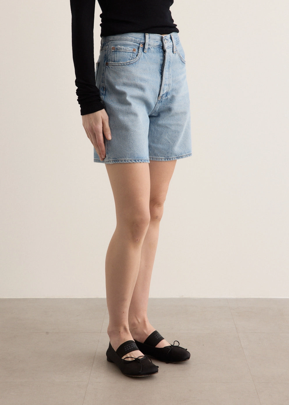 Dame Shorts Beach Day Minimalist Style Youth Style Neutral Fabric