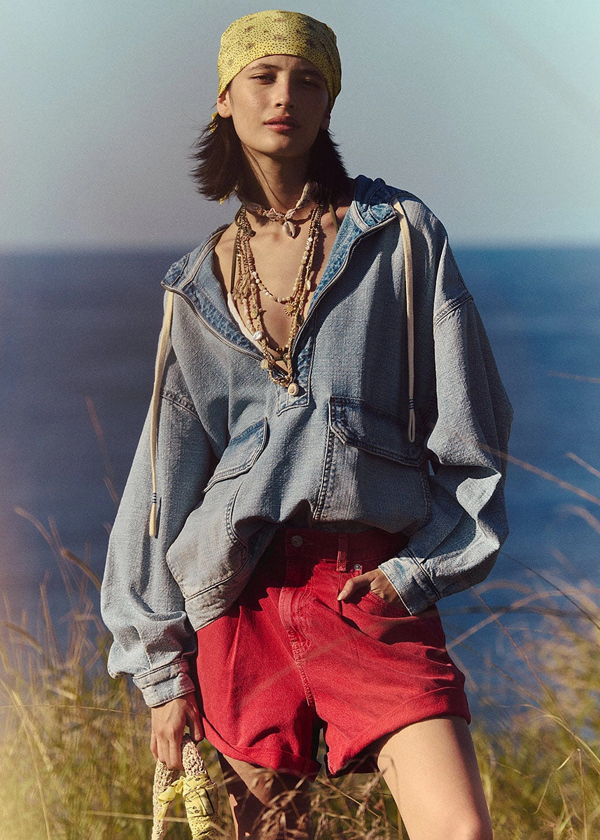 Smooth Texture StainResistantFinish Danni Shorts - Hot Rod Red