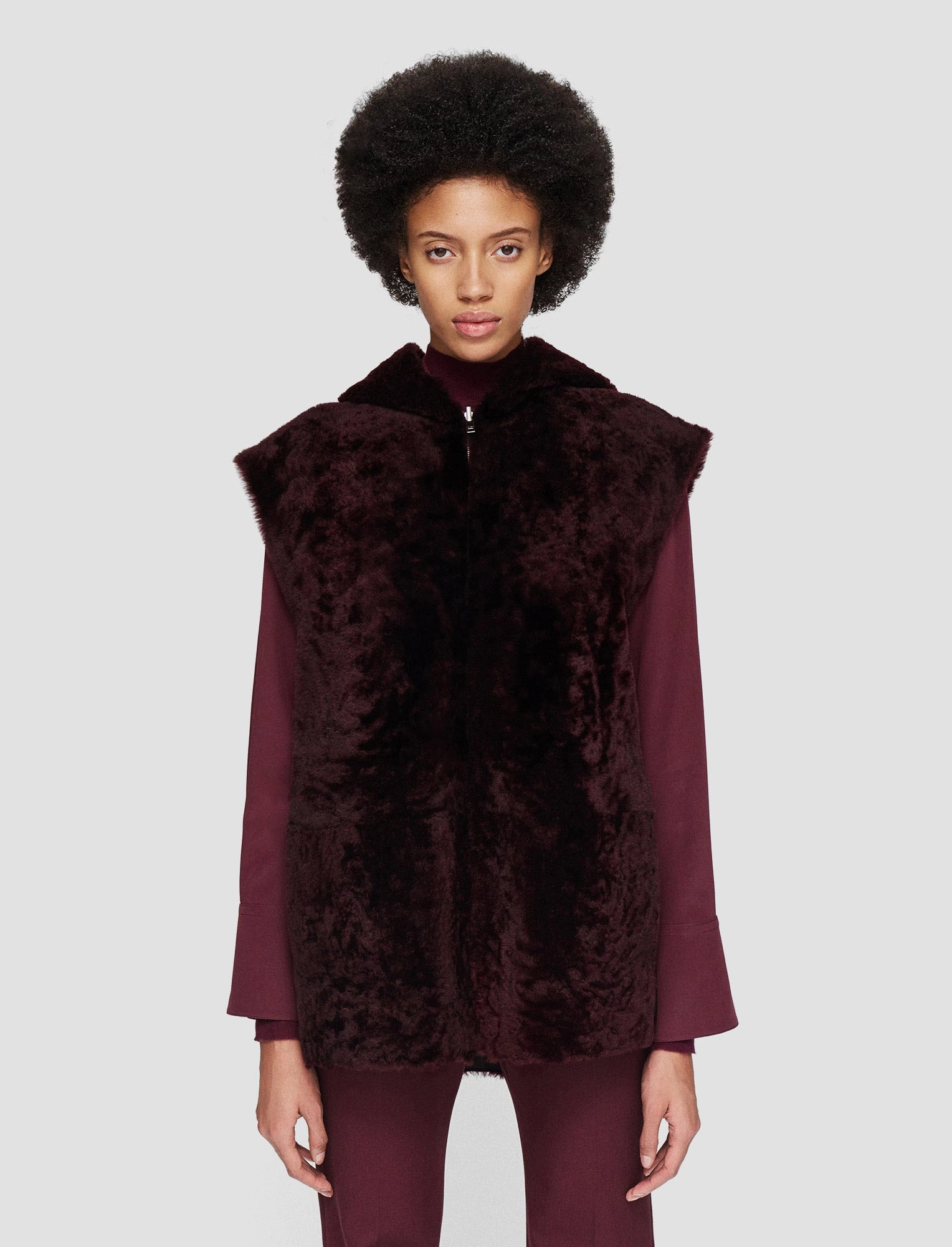 Dantec Reversible Shearling Gilet Multipurpose Layering