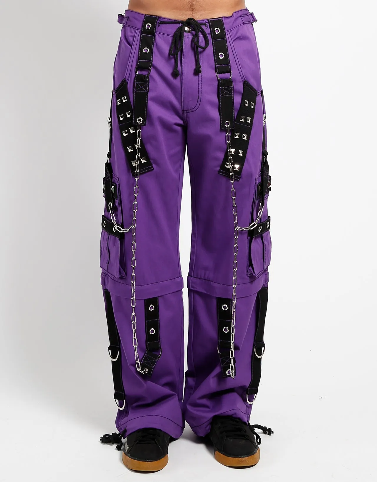 Comfortable Fit Wear StainResistantCoating DARK CUFF PANT PURPLE