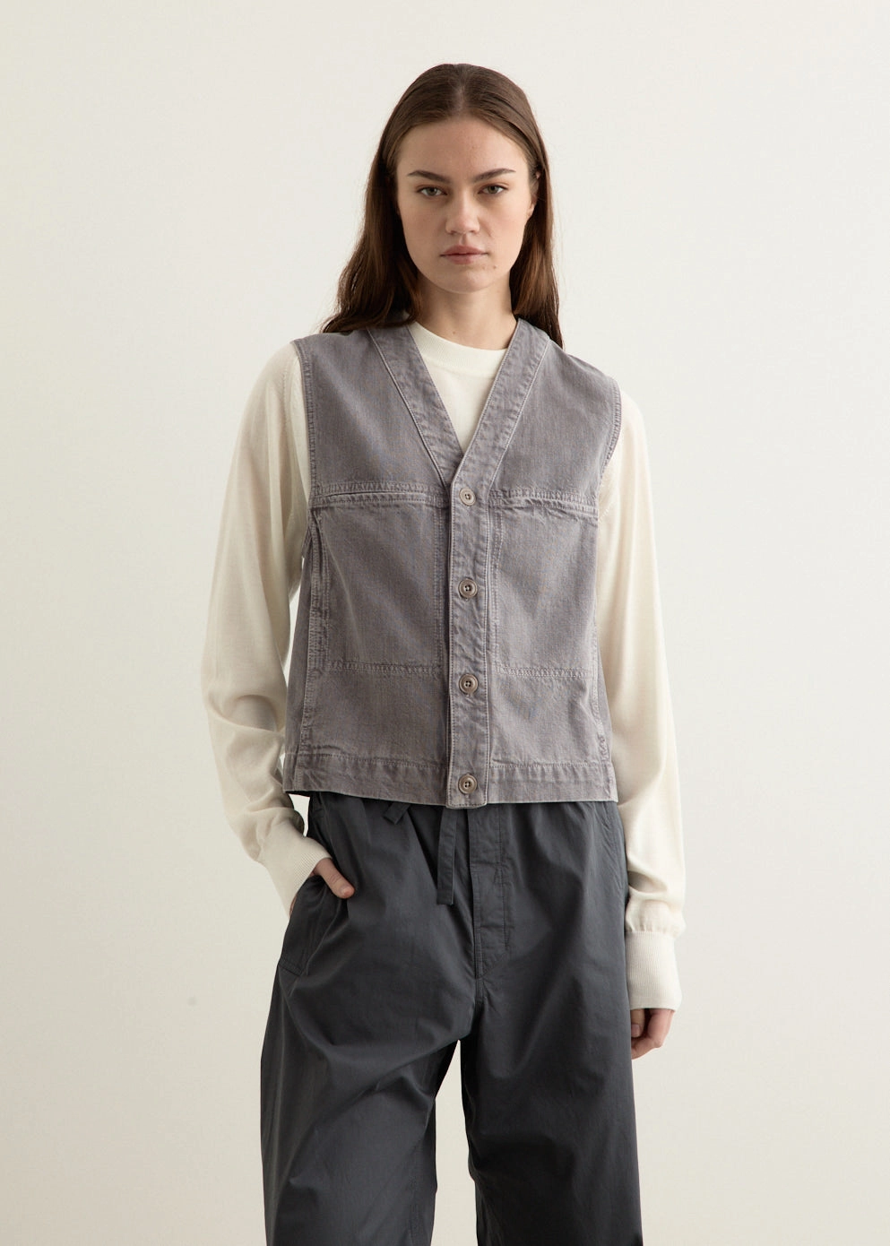 Denim Gilet All Fit Use