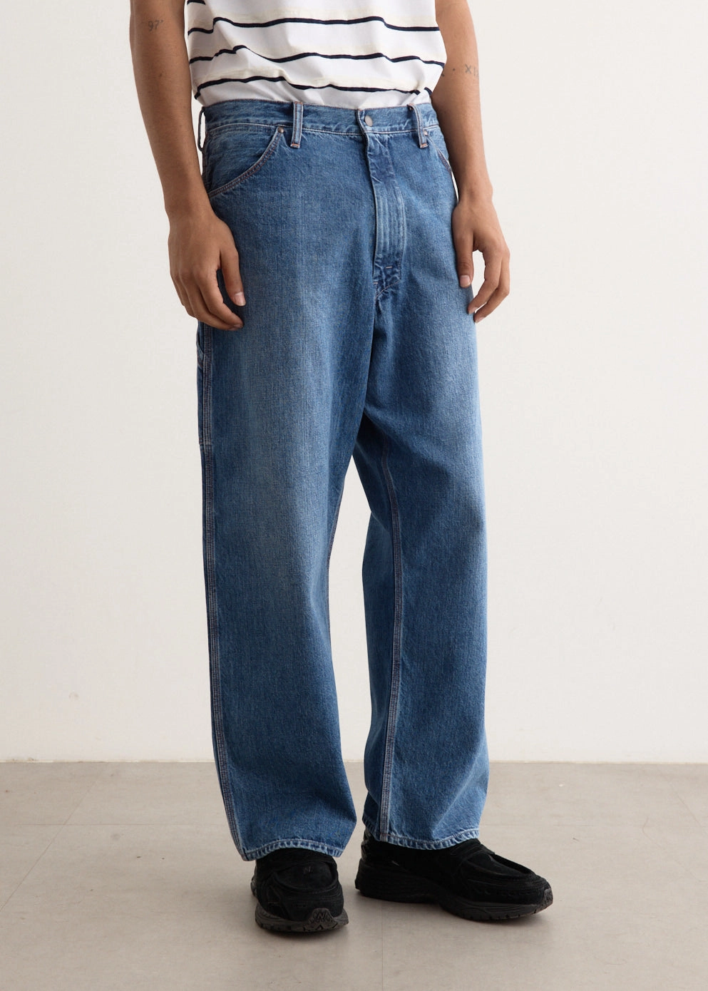 Beach Day Sustainable Denim Painter Pants