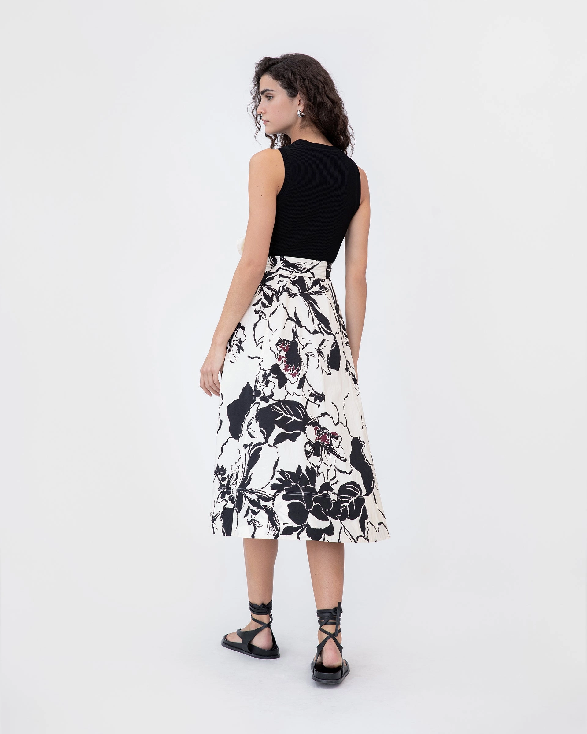 Devon Dress Tubular Knit Structure Seasonal Layer