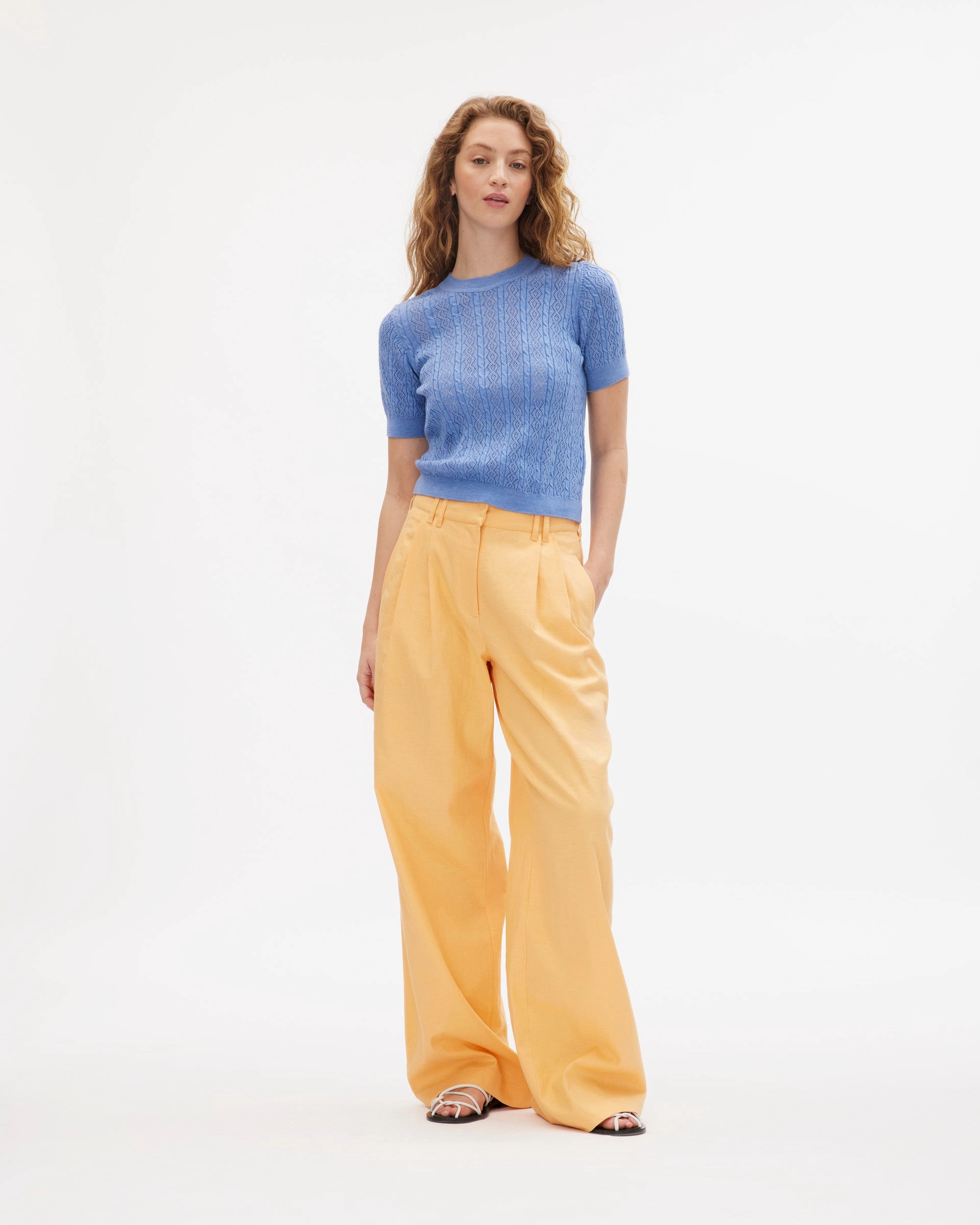 Diane Knit Top Turtleneck Variation Sustainable Material