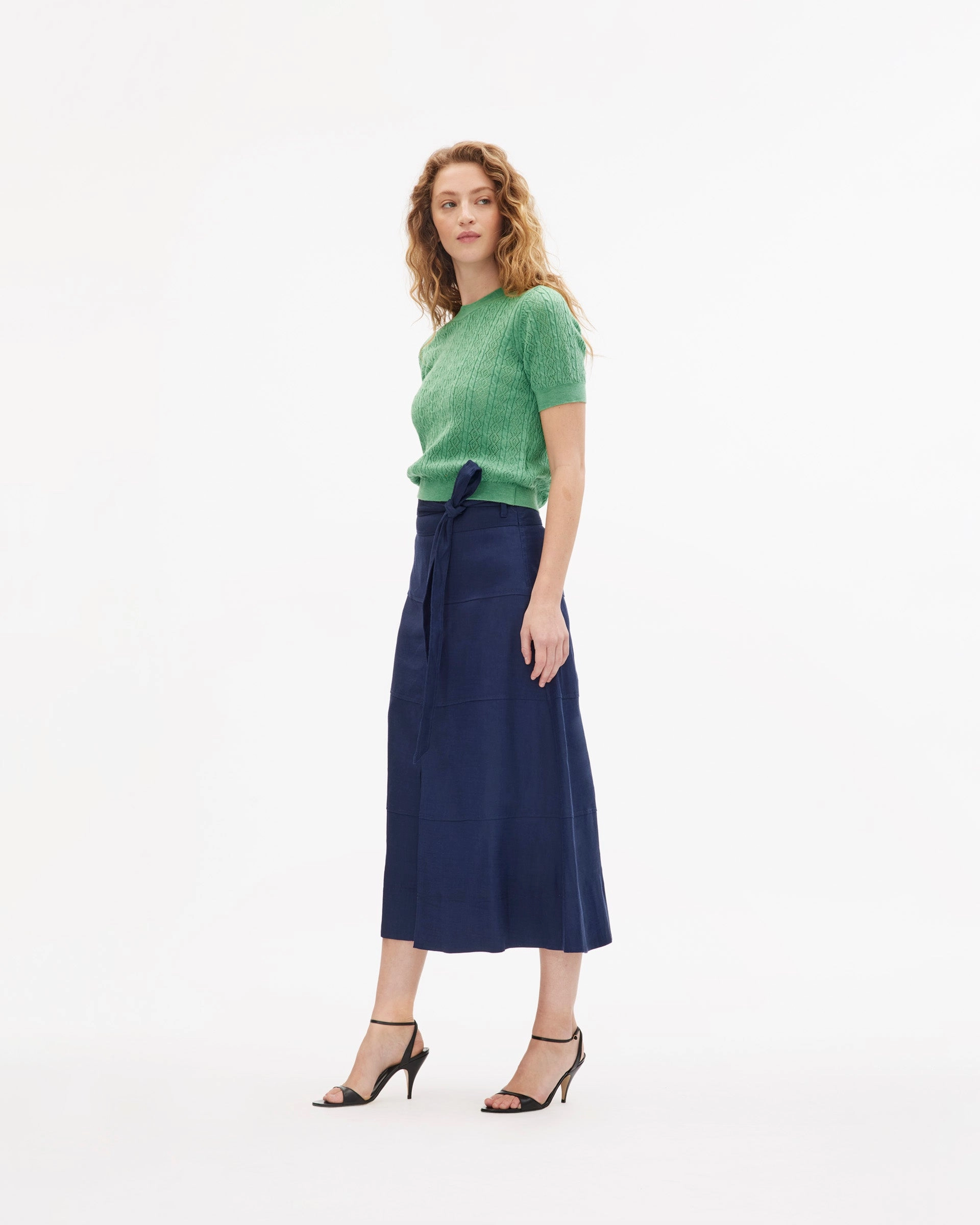 AntiSnag Yarn Technology Travel Comforted Diane Knit Top