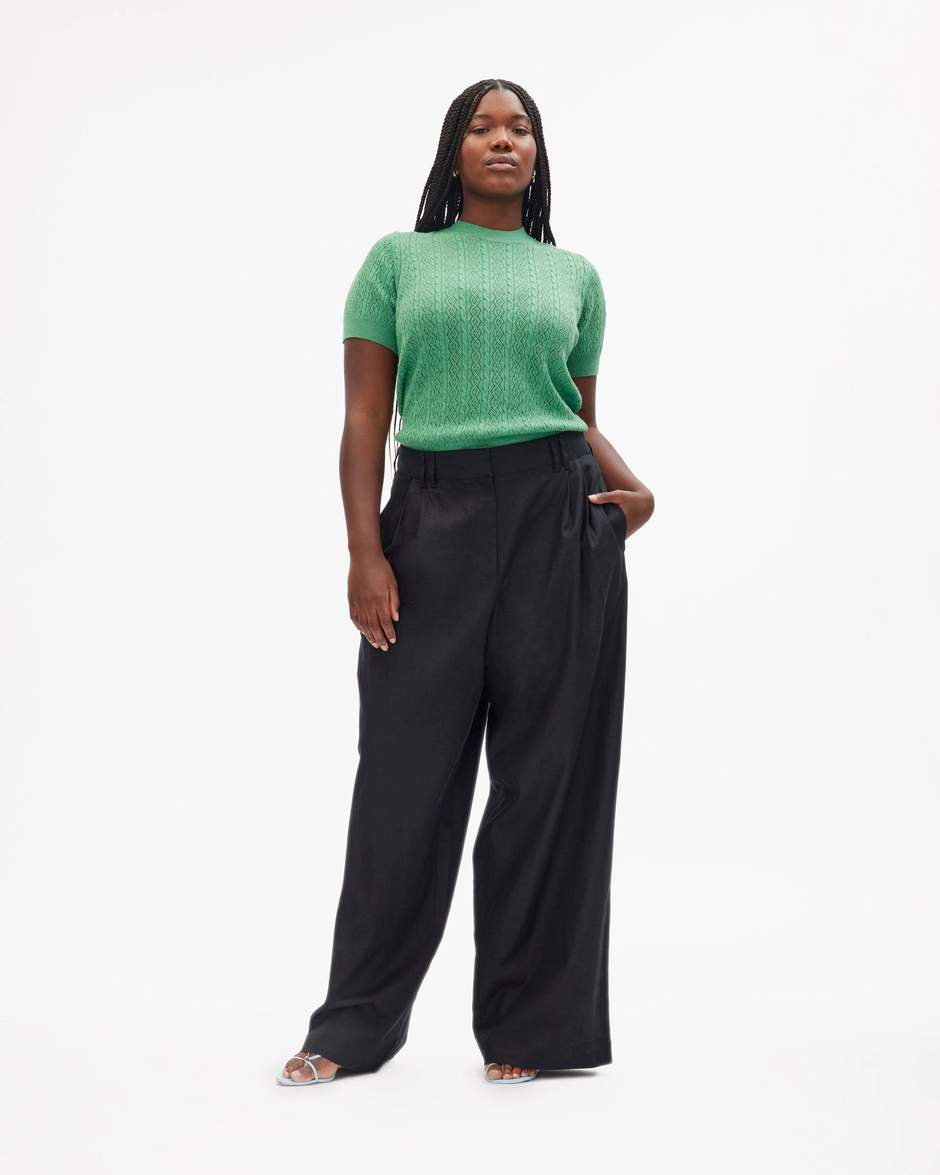 Snag Resistant Surface Diane Knit Top