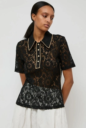 Casual Blouse Reinforced Hemline Dierdre Top