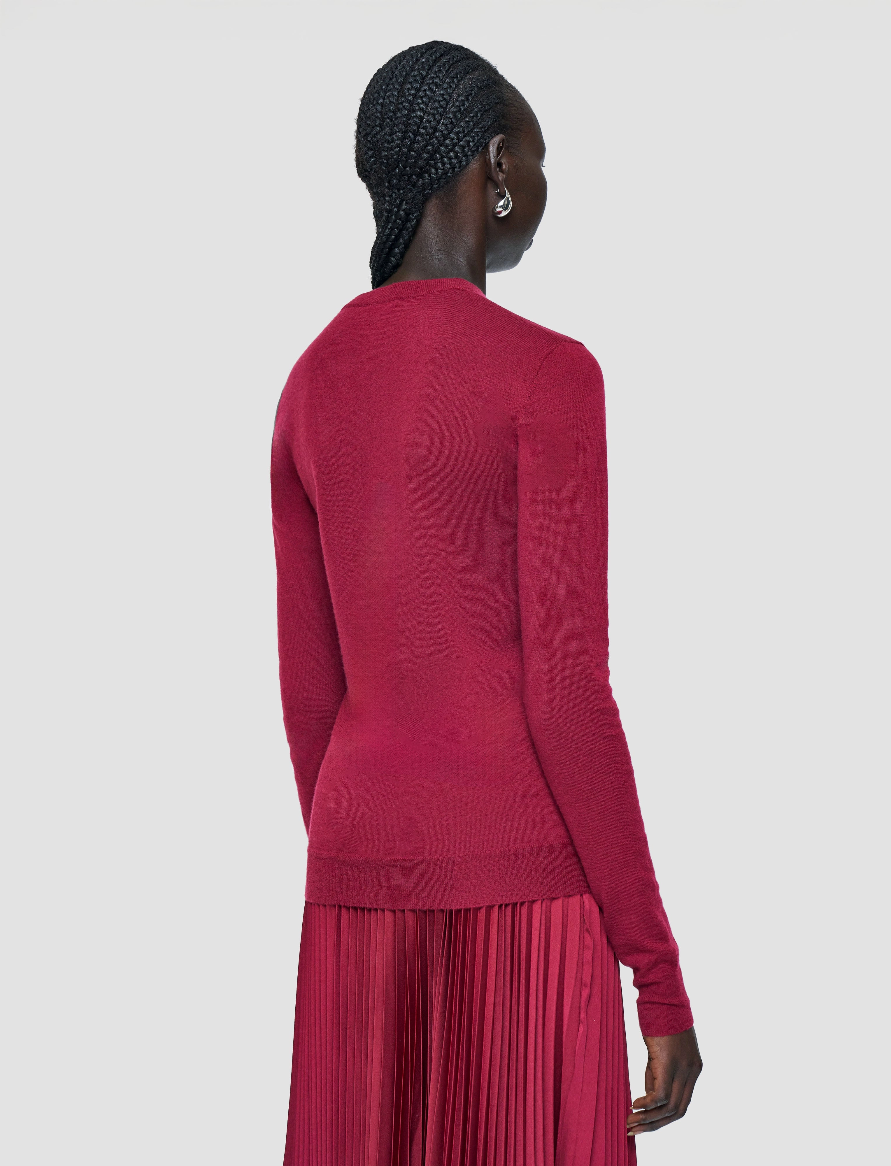 Airy Piece Cashair Round Neck Jumper