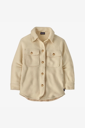 Women's Retro Pile Fleece Shacket Versatile Shell