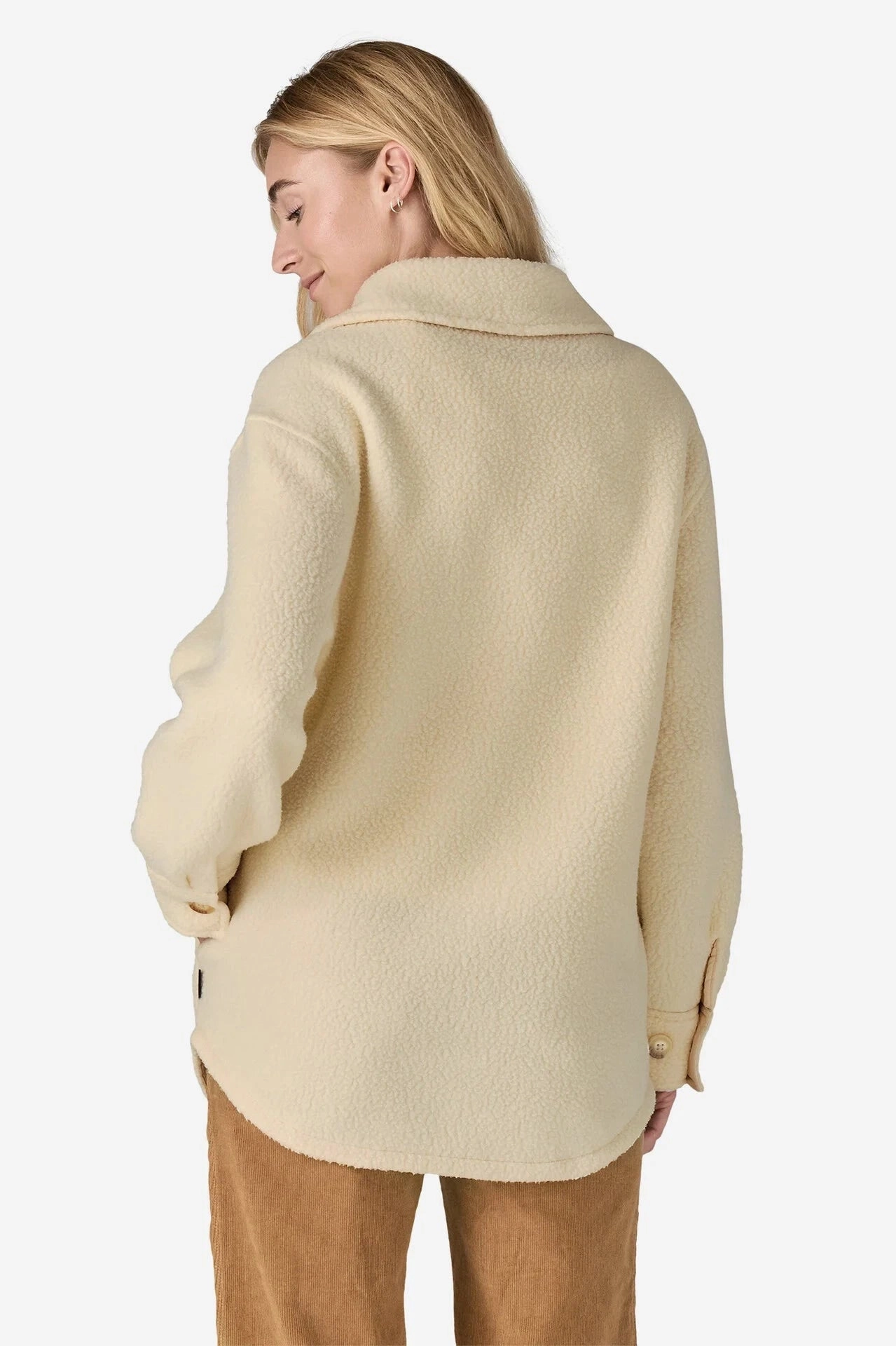 Women's Retro Pile Fleece Shacket Card