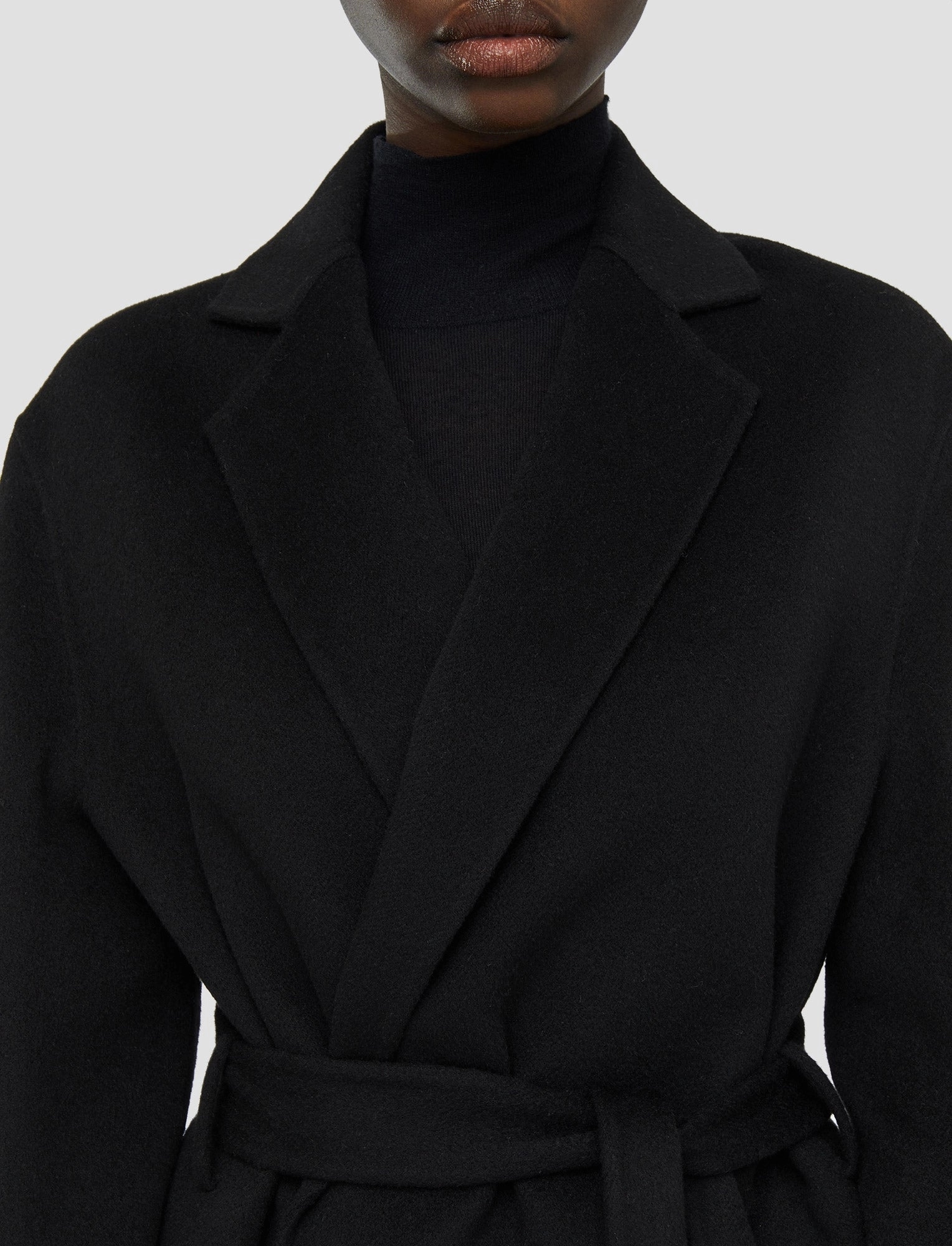 Double Face Cashmere Cenda Coat AbrasionResistantSurface High End Look