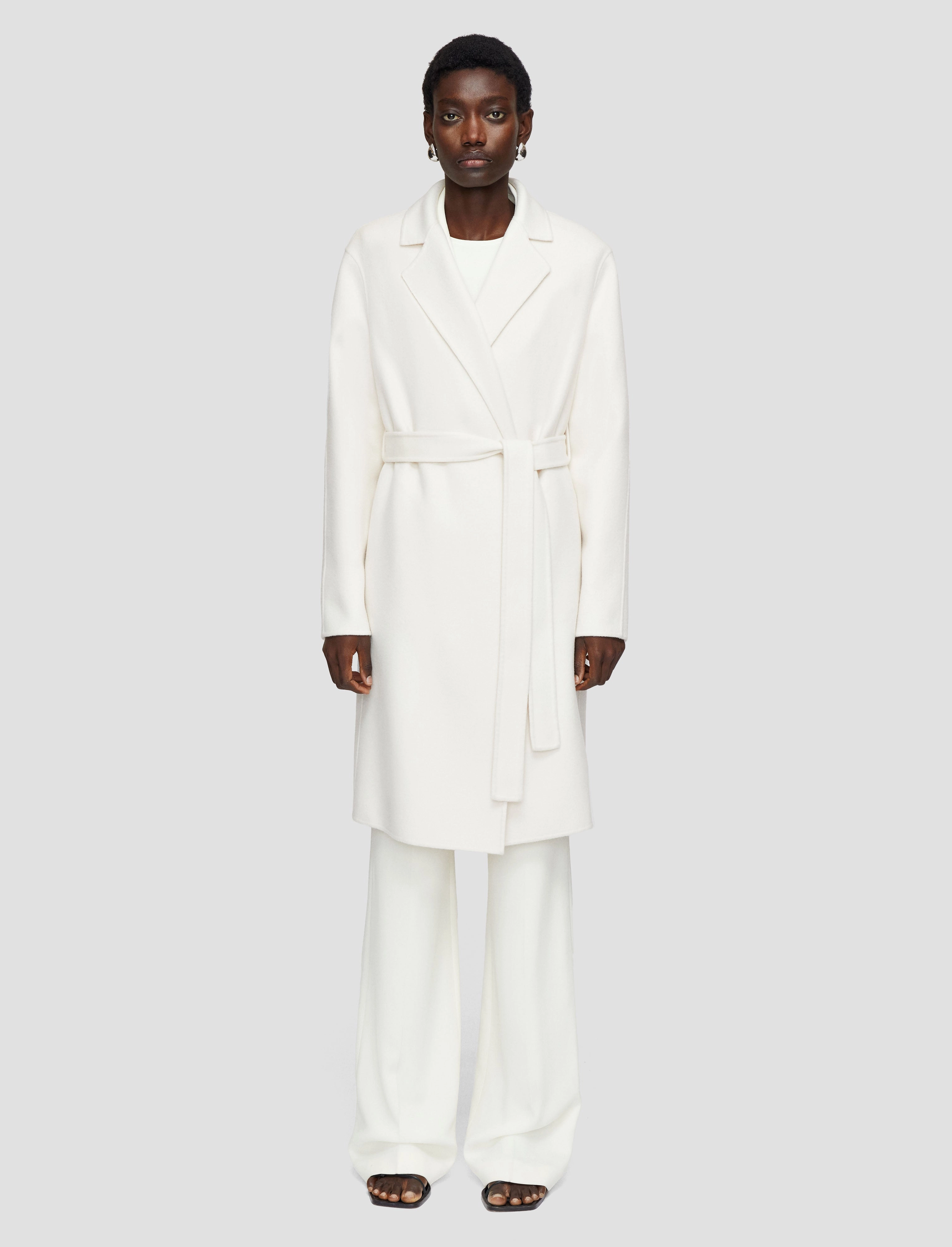 Double Face Cashmere Cenda Long Coat Weather Proof