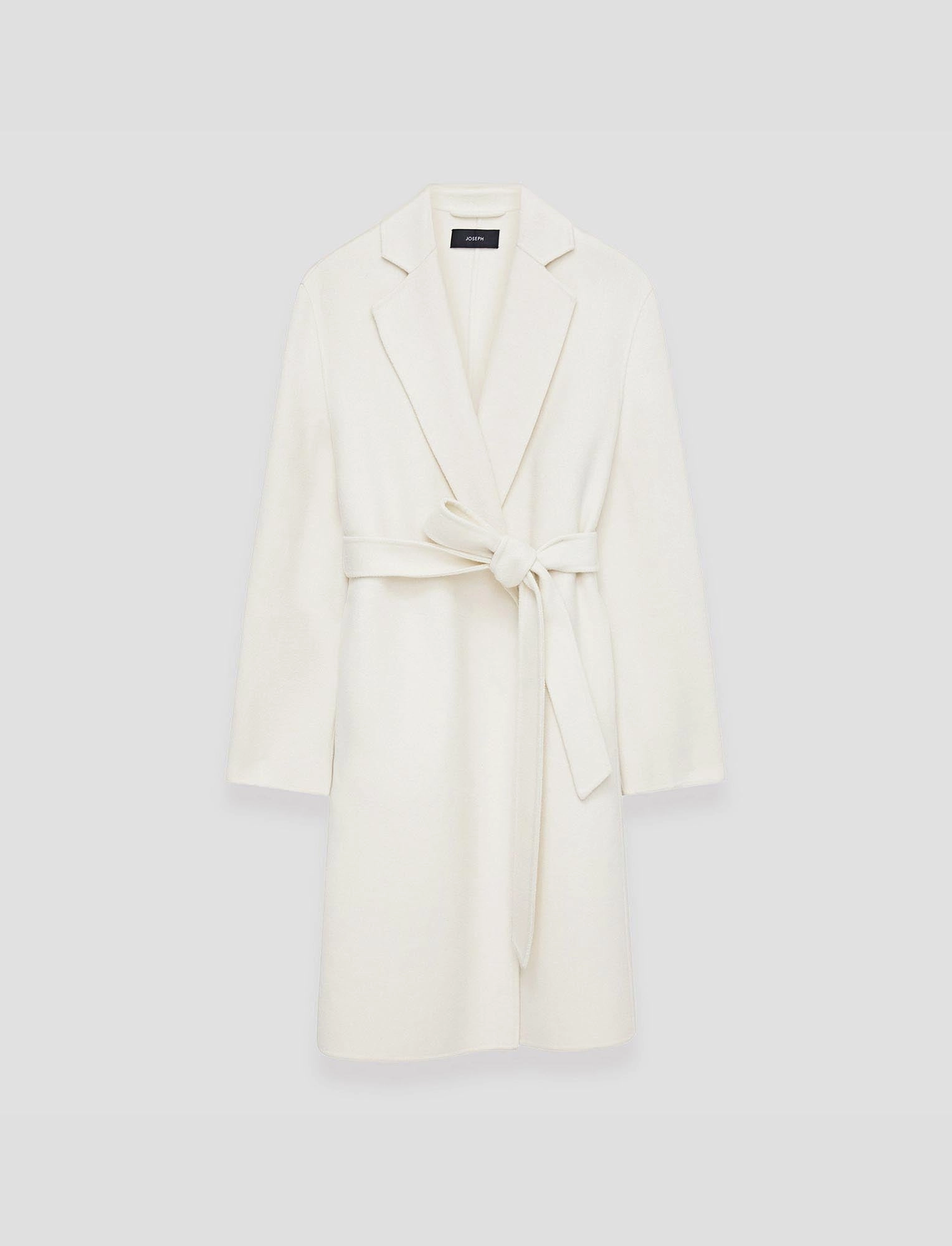 Double Face Cashmere Cenda Long Coat Eco Conscious Dye Process