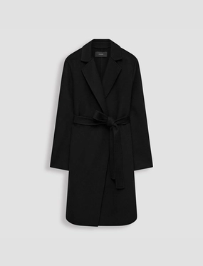 Stretch Enhanced Mobility Zones Double Face Cashmere Cenda Long Coat