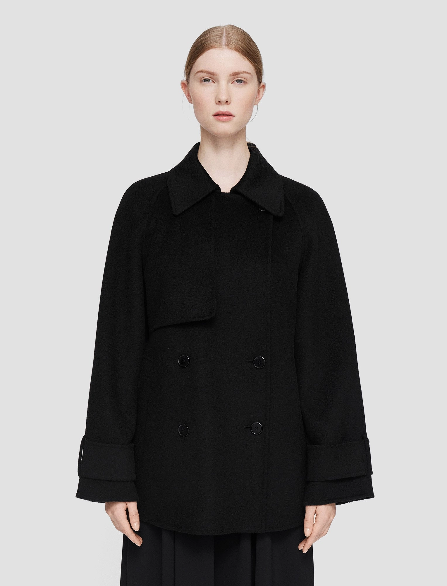 Adjustable Cuffs Double Face Cashmere Marne Coat