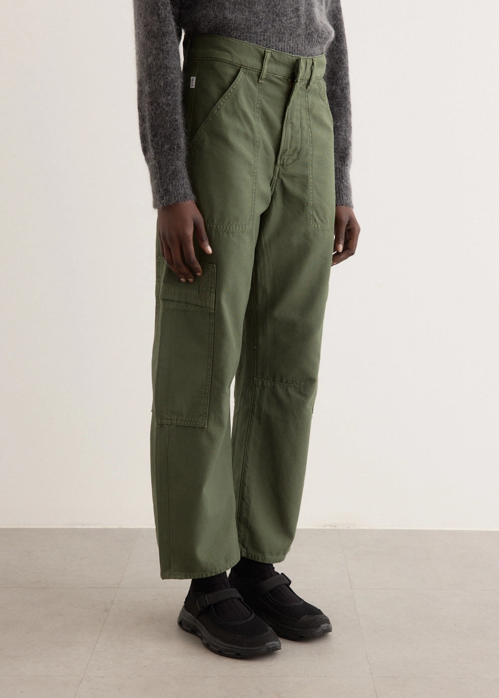 Date Night Sustainable Marcelle Low Slung Cargo Jeans