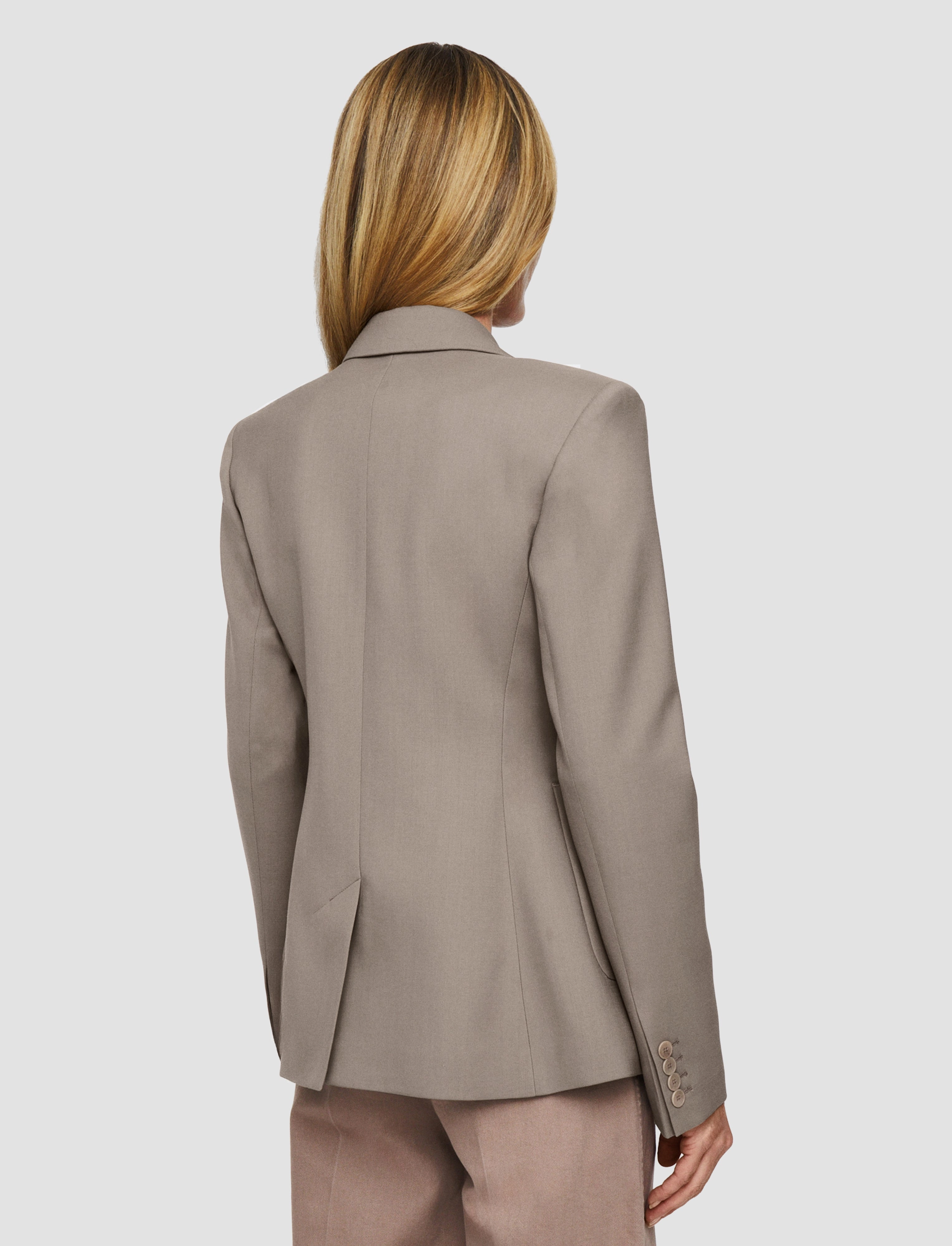 Low Bulk Design Glenview Tailoring Wool Stretch Jacket