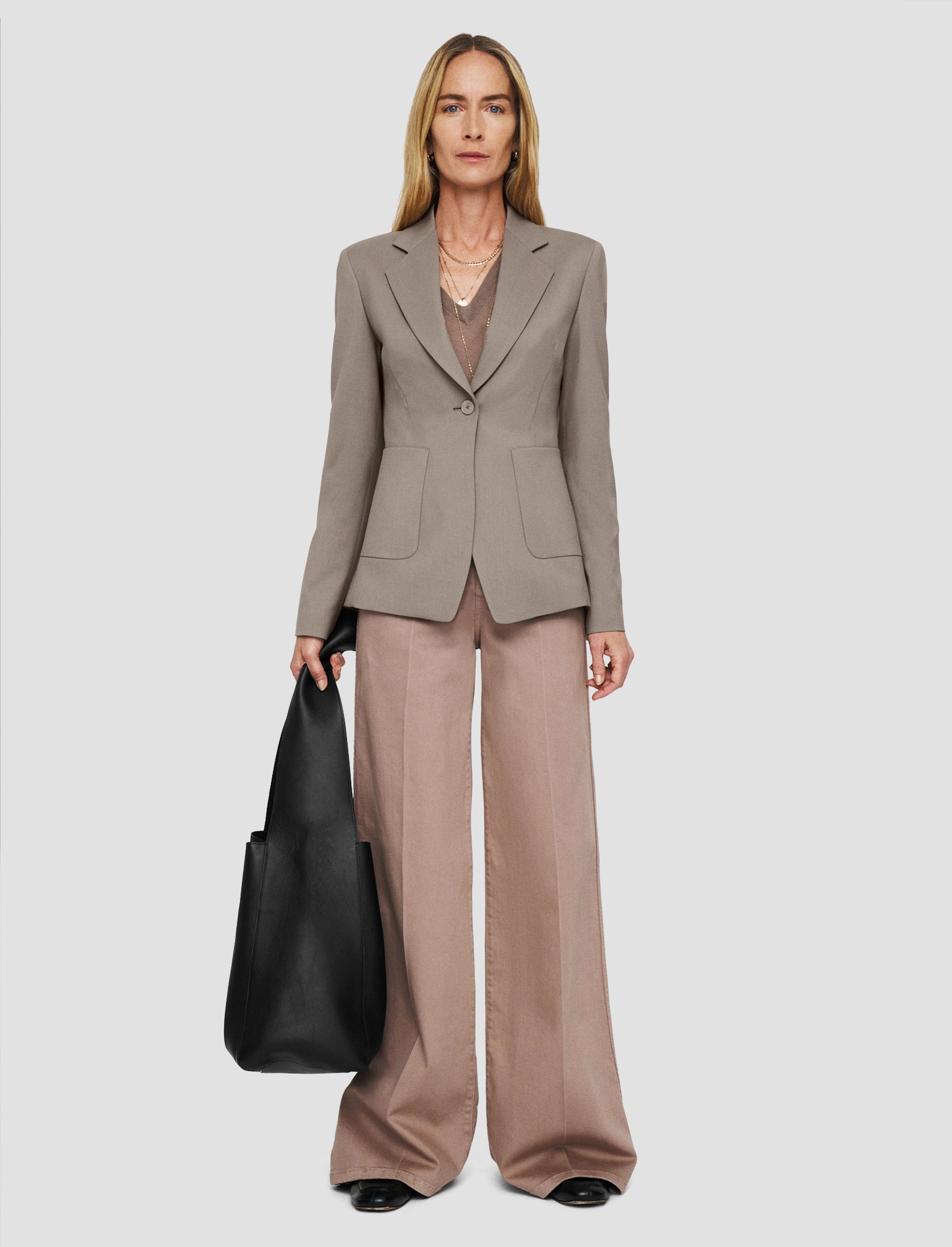 Glenview Tailoring Wool Stretch Jacket Soft Shell Material Cool Touch