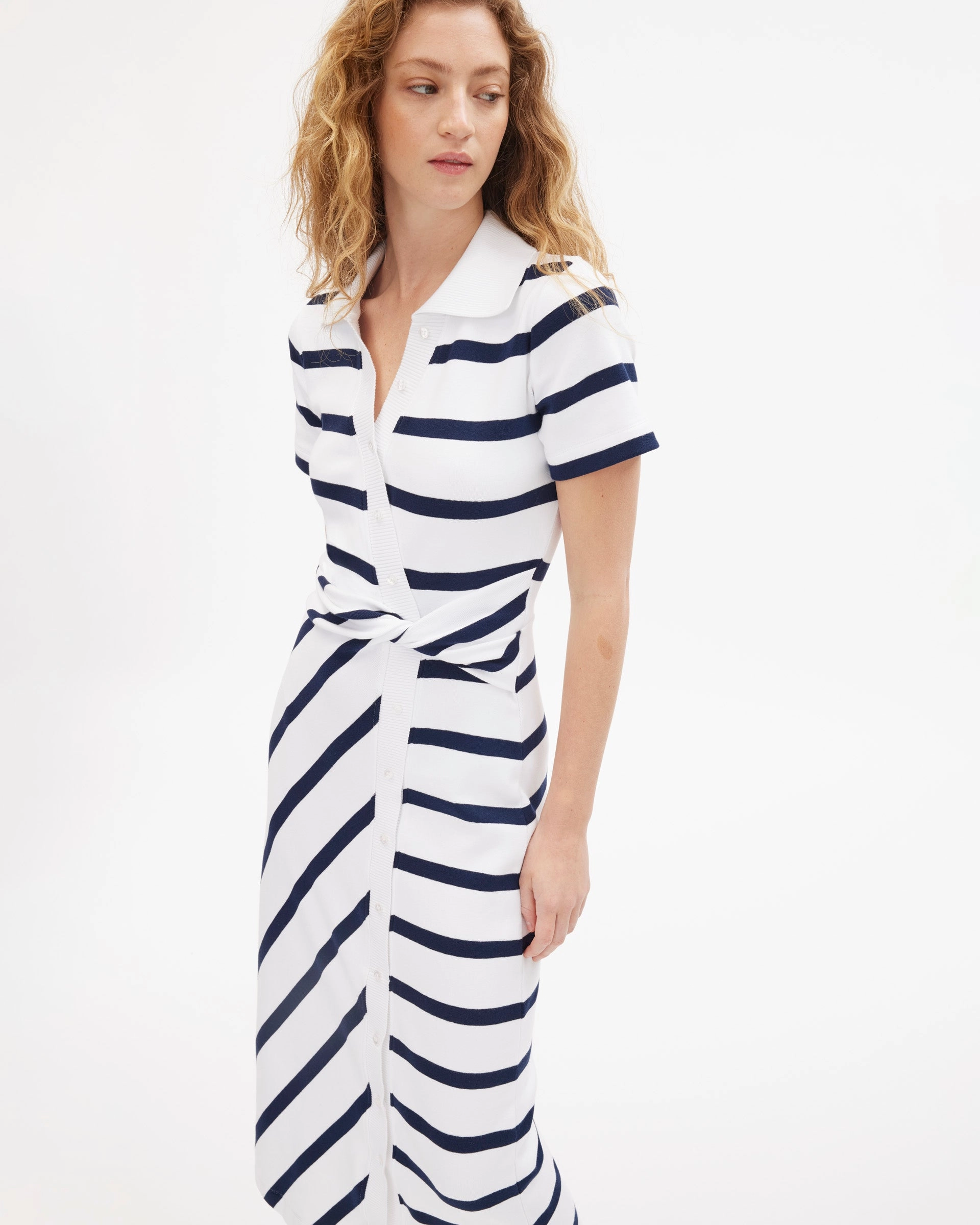 Ethical Production Certified Short Sleeve Ellicot Dress