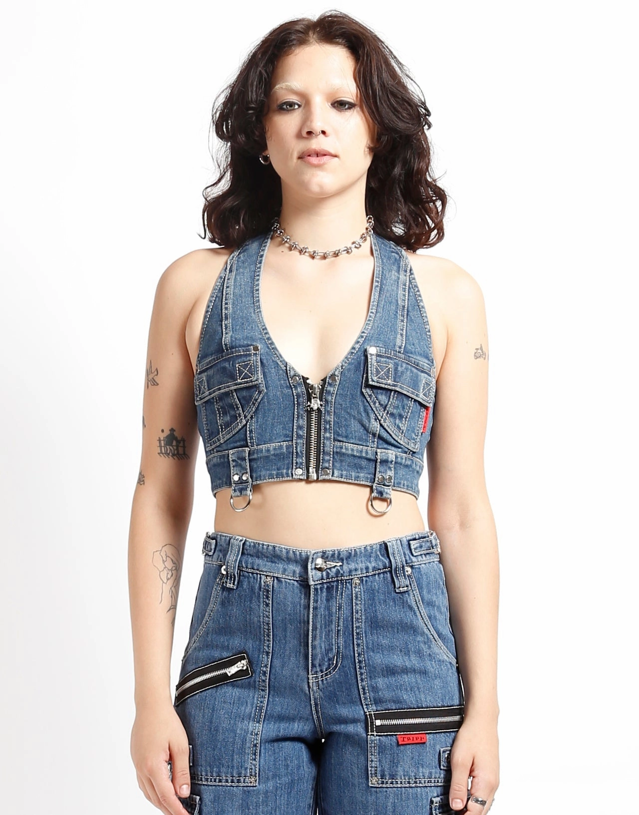 POWER HALTER DENIM Brushed Interior ReinforcedShoulderConstruction
