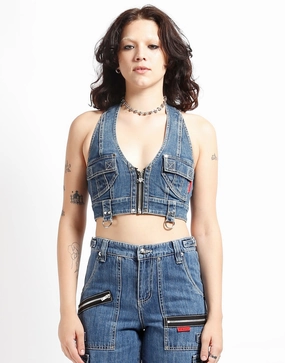 POWER HALTER DENIM EcoFriendly Material FlexibleKnit