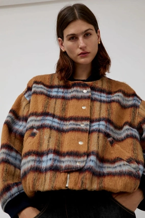 Layer Focused elderly people Dover Jacket