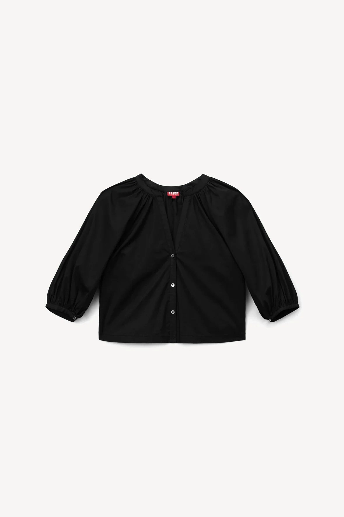 Contrast Stitch Accent Dill Top