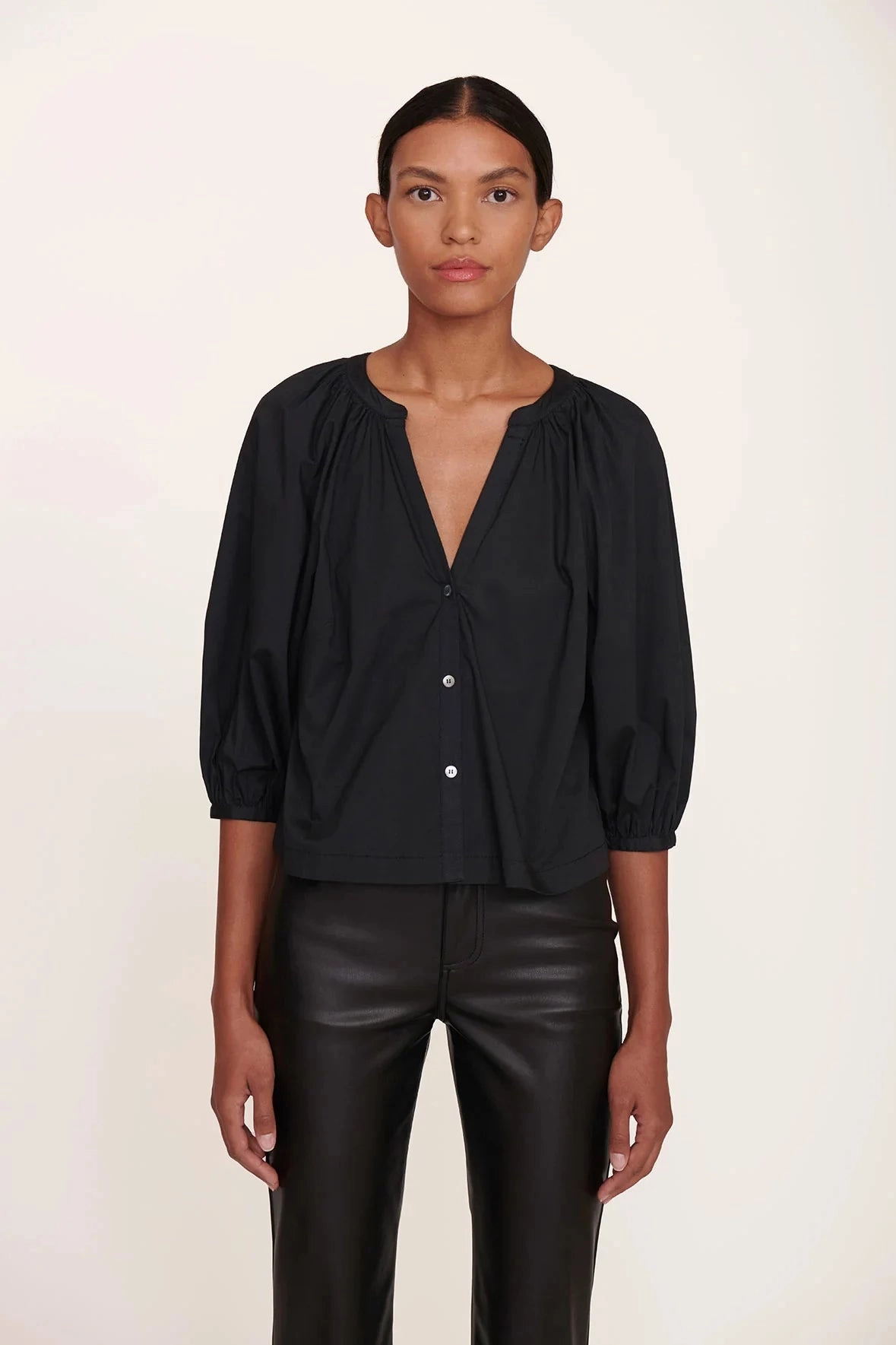 Soft Touch Blend Garment Washed Softness Dill Top