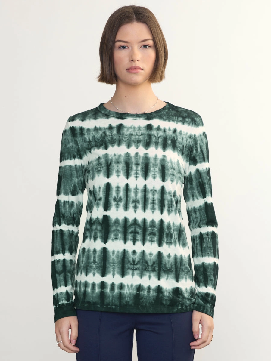 L/S TIE DYE TEE Cool Fabric NonRestrictive Fit