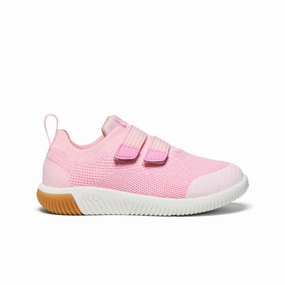 Go Anywhere Shoes Wide fit Little Kids' KNX Knit Double Strap  |  Giggle Pink/Moonlite Mauve