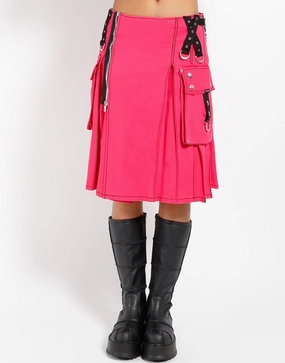 Mesh Comfort Comfy Movement Fit SUPER KILT PINK