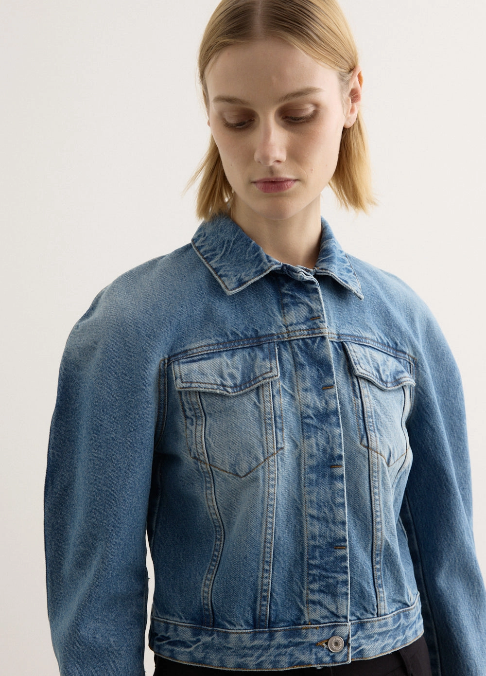 La Veste De-Nimes Ovalo Layered Basics