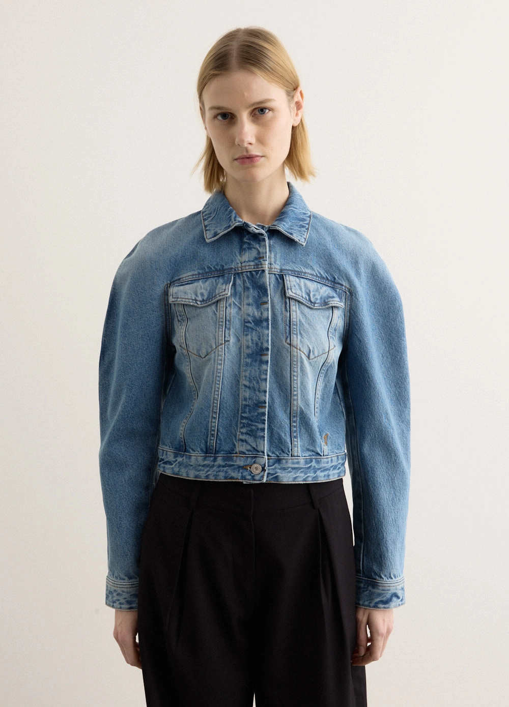 All Time Fit La Veste De-Nimes Ovalo