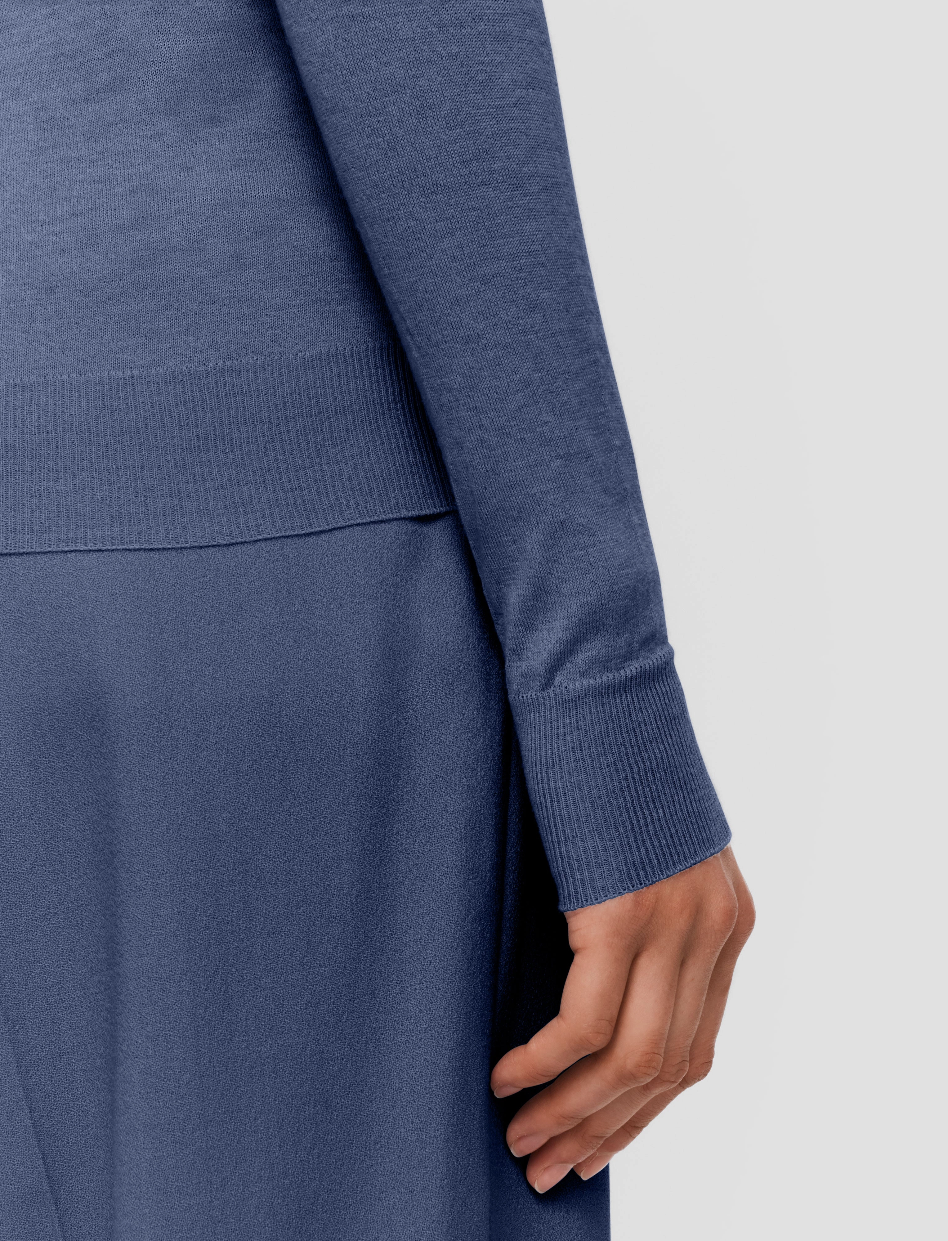 Cashair Round Neck Jumper Bamboo Fiber Blend Home Warmth