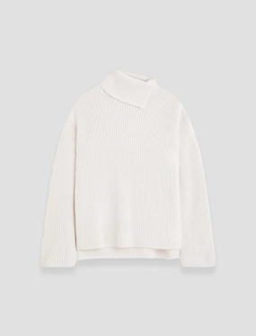 Weekend Vibes Light Cardigan Stitch High Neck Jumper