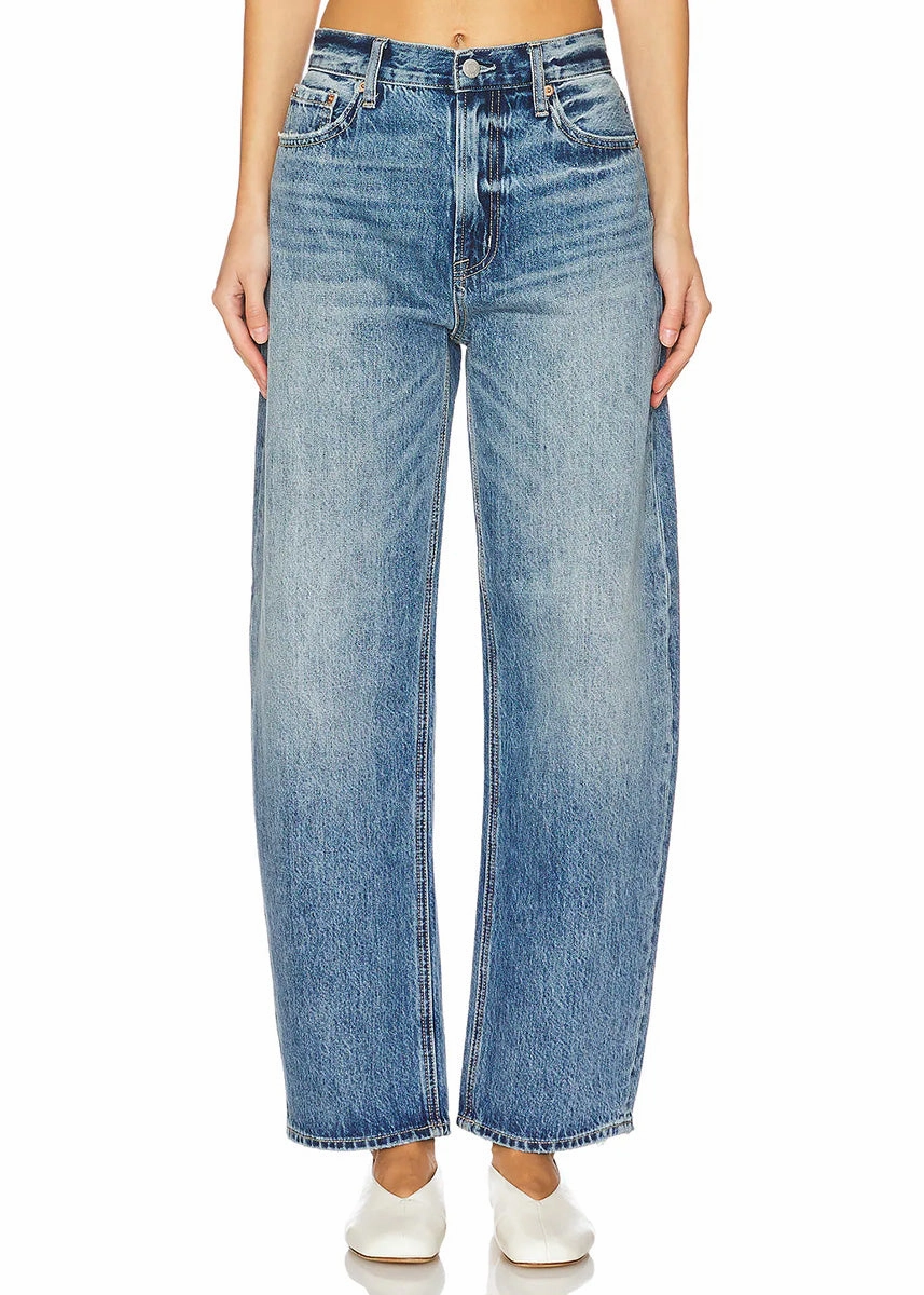 Wes High Rise Barrel - Gaze Snug Waist