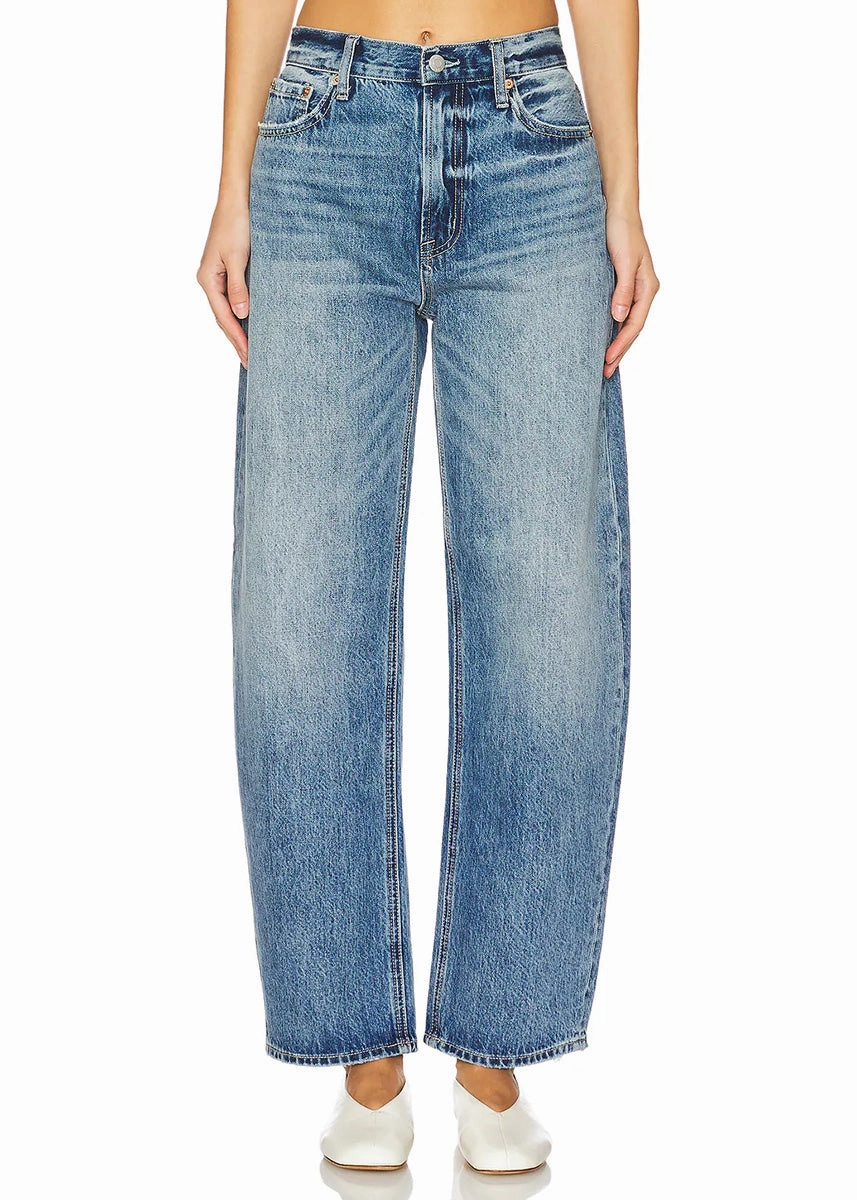 Wes High Rise Barrel - Gaze Chilly Weather Windproof Design