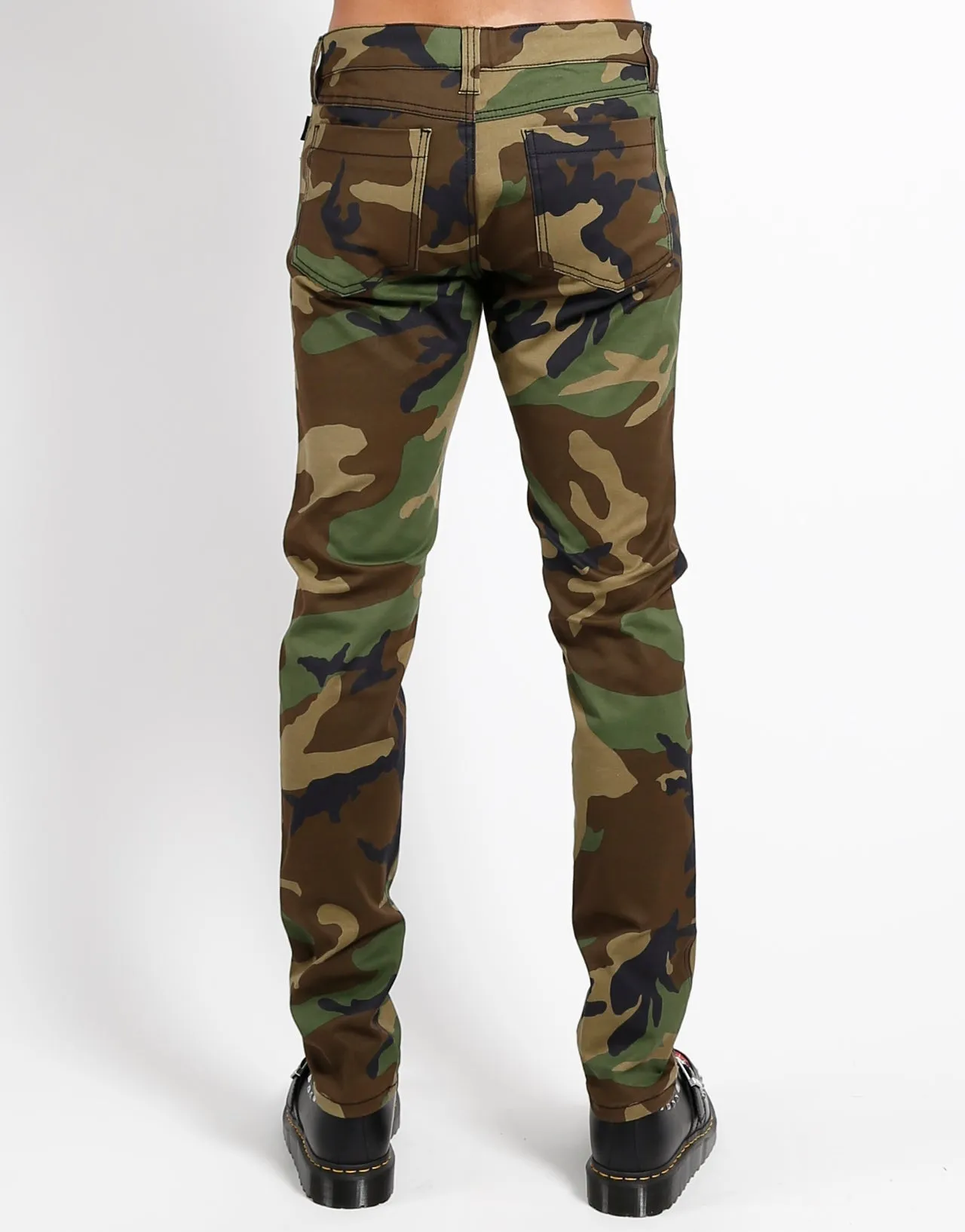Rocker Jeans Camo Print Ultra Basic Outfit Staple
