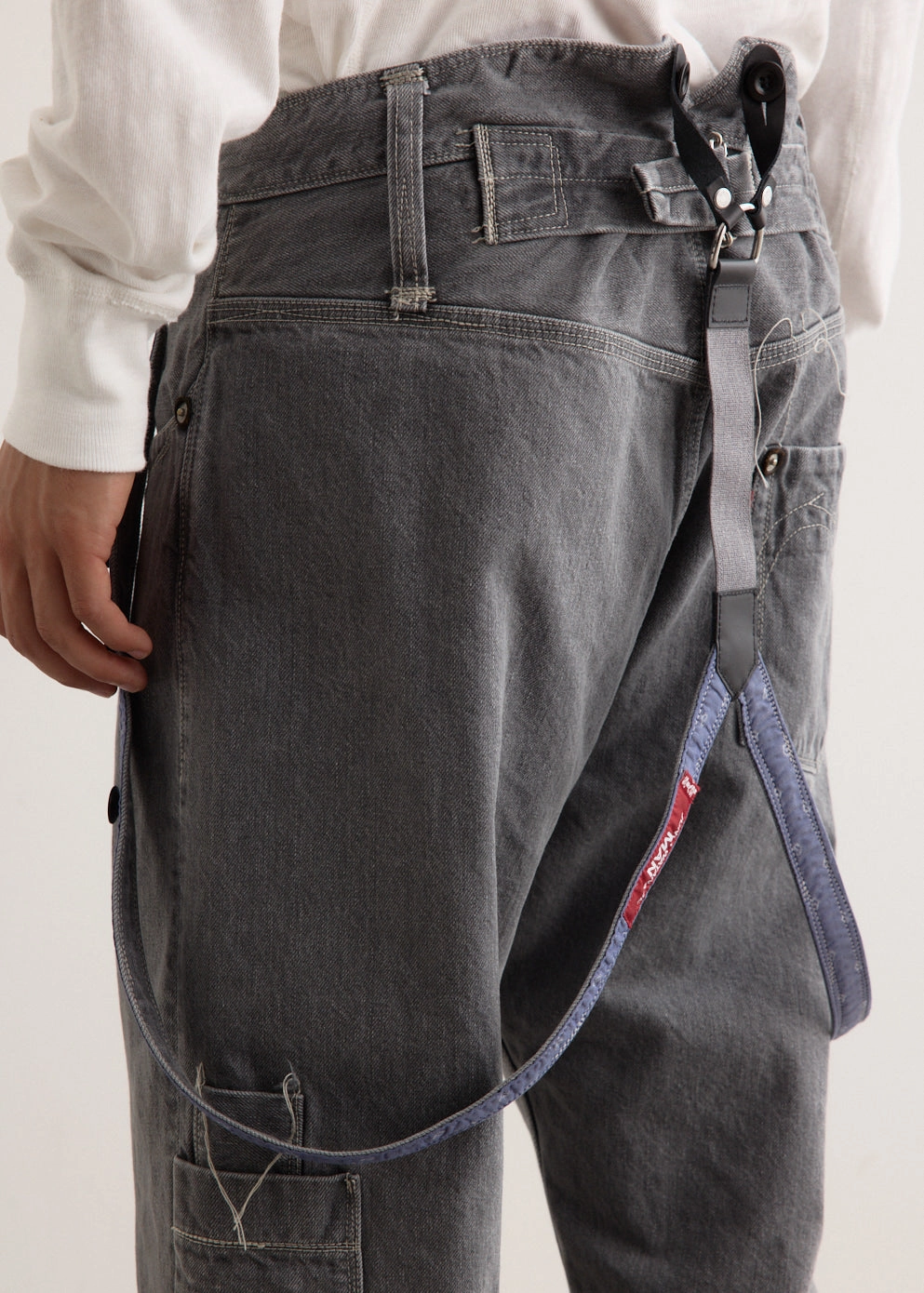 Fashion Lover Versatile x Levis Cotton Selvedge Denim Dungaree