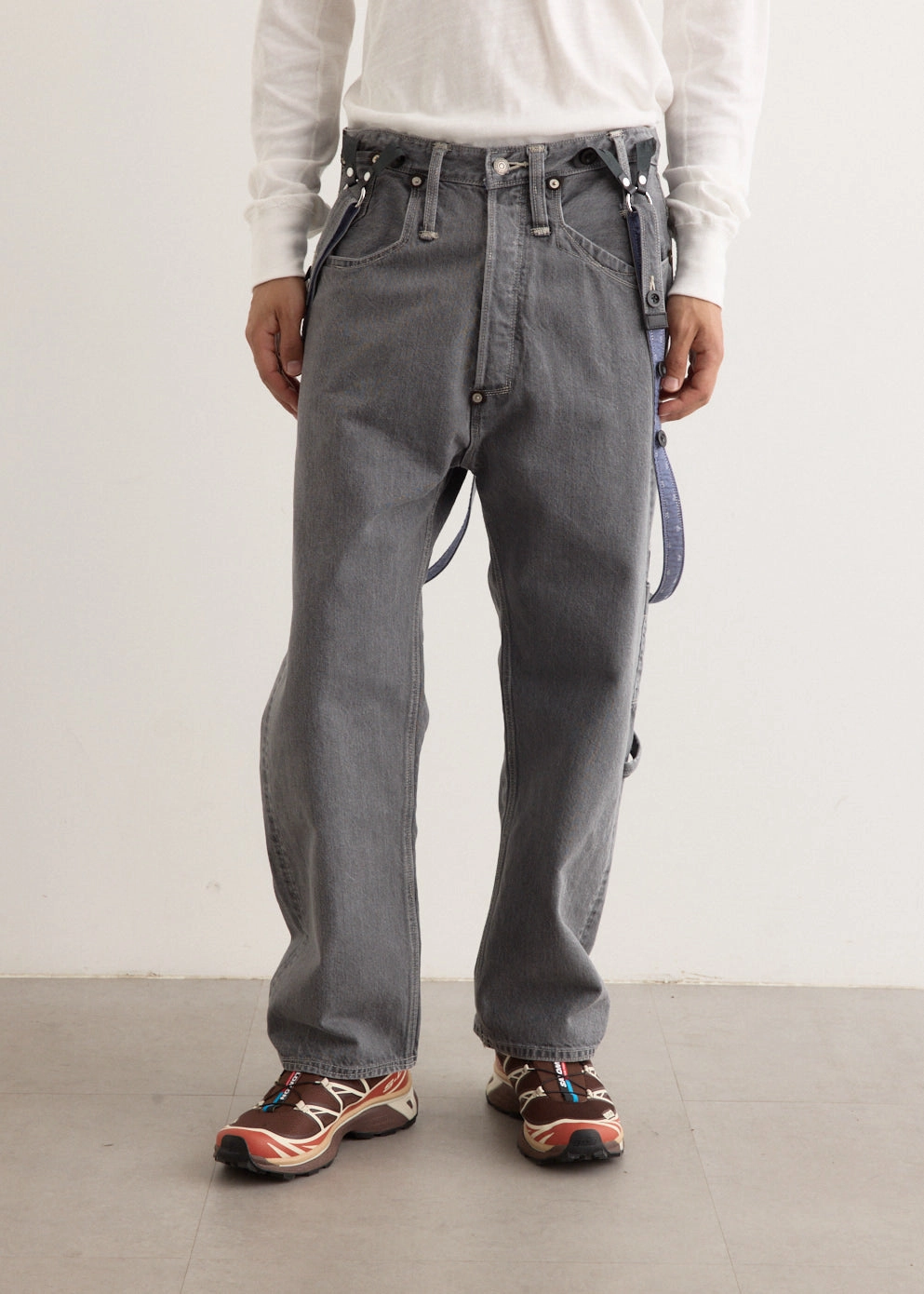 x Levis Cotton Selvedge Denim Dungaree Stylish Vibrant Flexible Style