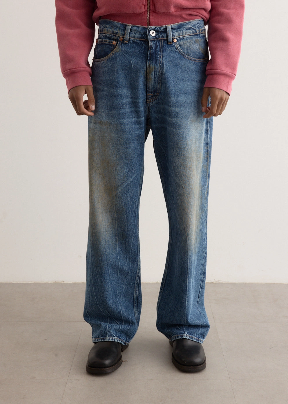 Earthy Soft Gym Ready Vibrant Bold Third Cut Jeans