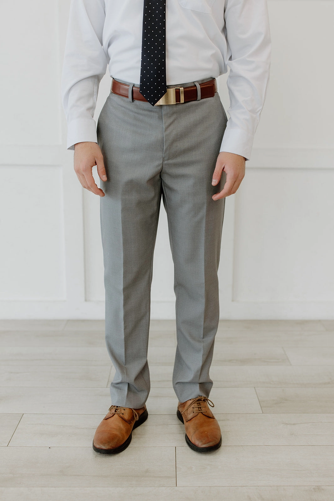 Legacy Suit Pant Grey Full Flex No Fuss Fit