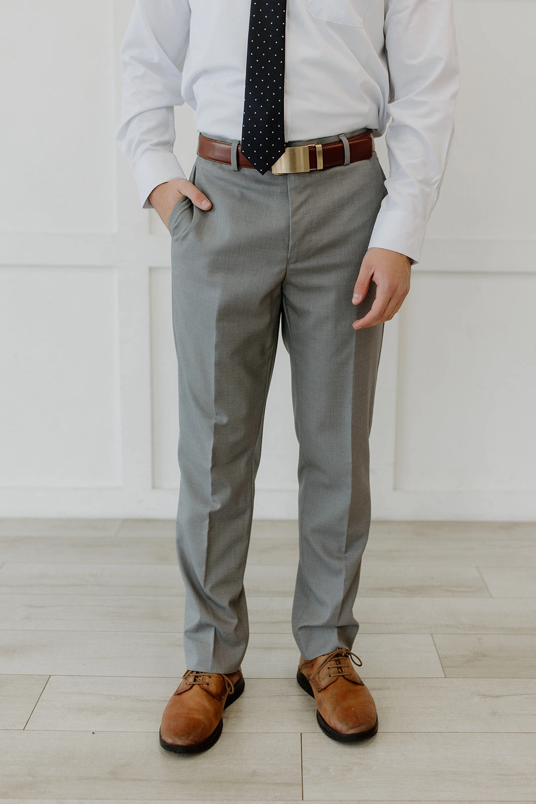 All Season Versatility Legacy Suit Pant Grey