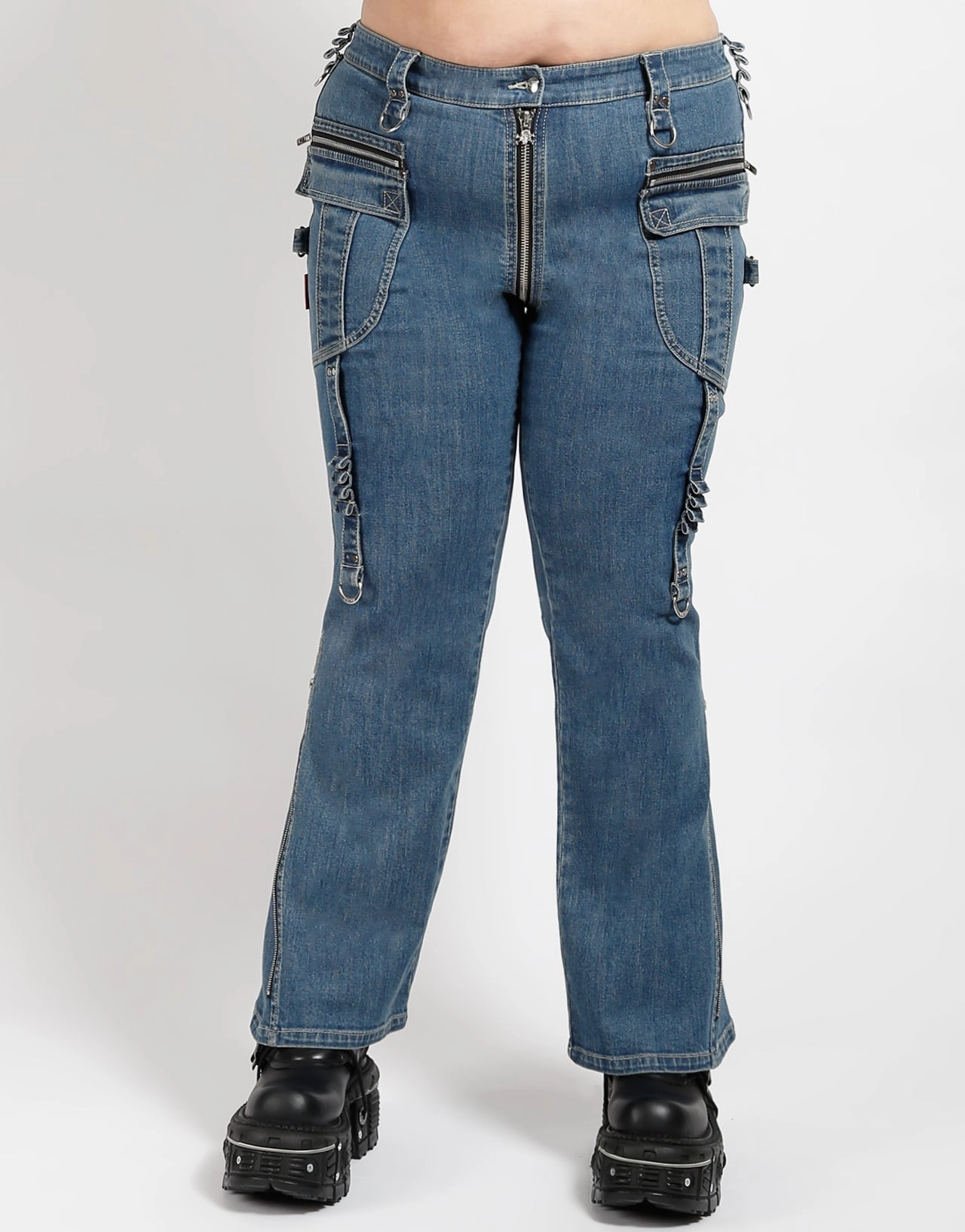 Basic Stretch CURVE POWER DENIM BLUE