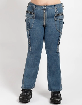 Basic Stretch CURVE POWER DENIM BLUE