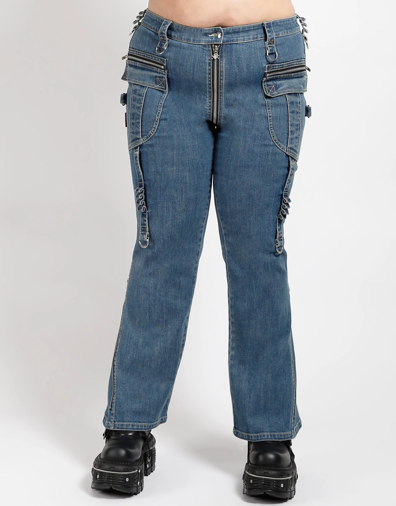 Premium Stretch MultiPocketDesign CURVE POWER DENIM BLUE