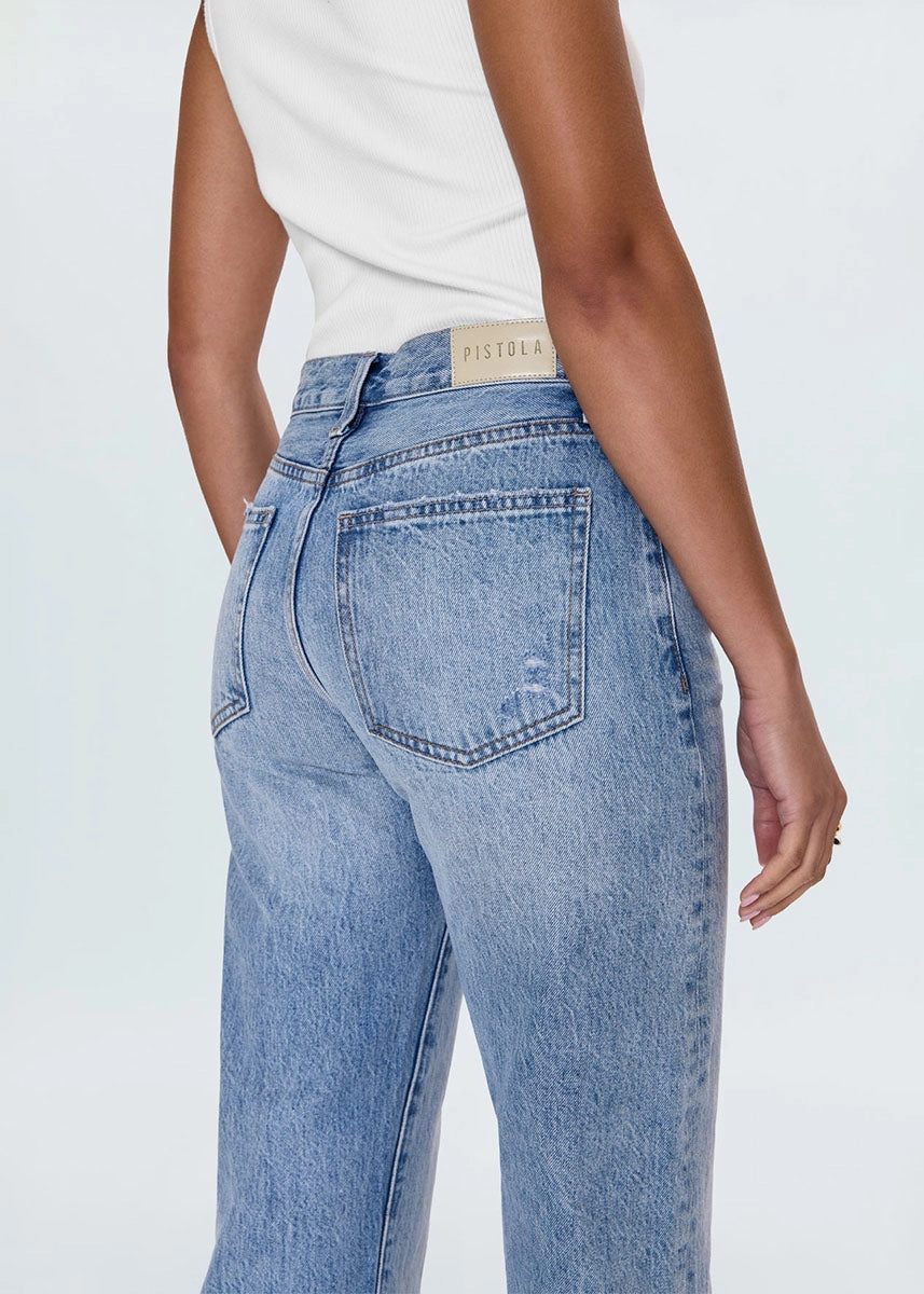 Lexi Mid Rise Bowed Straight - Bowie Comfort Focus