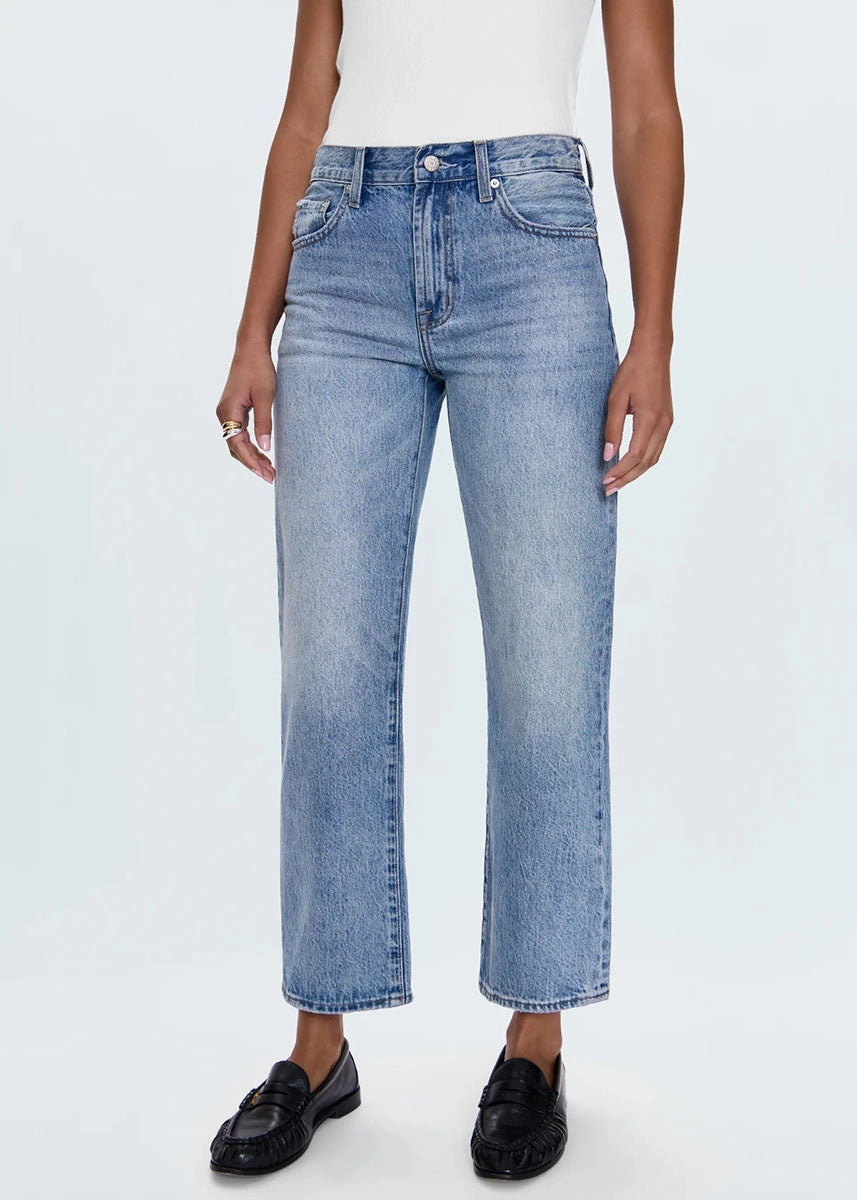 Lexi Mid Rise Bowed Straight - Bowie HiddenDrawcord