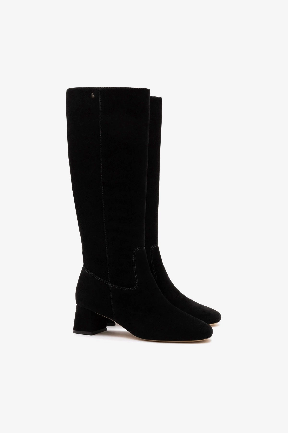 Practical Use Edie Boot In Black Suede