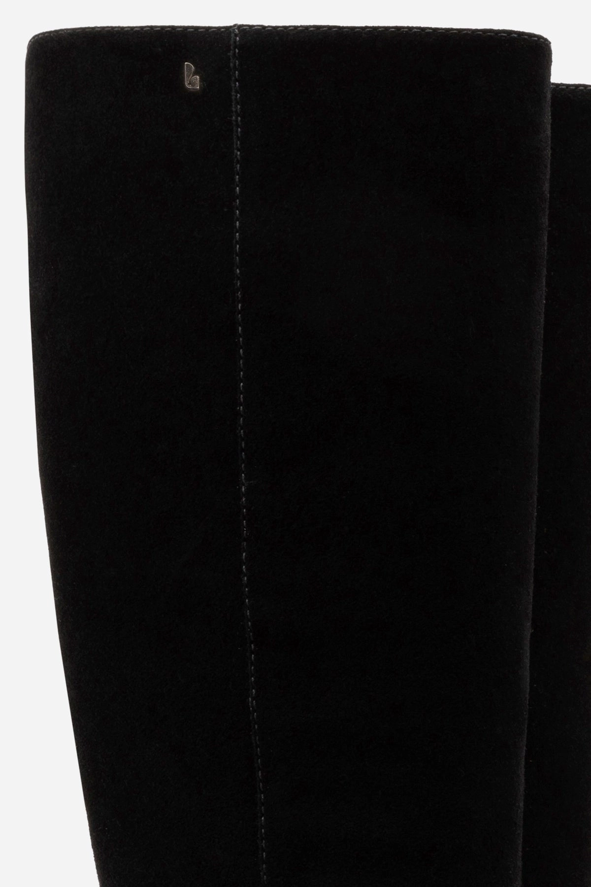Cowgirl Vibe Ultra Comfort Edie Boot In Black Suede